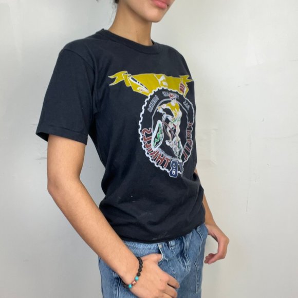 Vintage 1988 Puma Bikers Tee - Picture 2 of 4